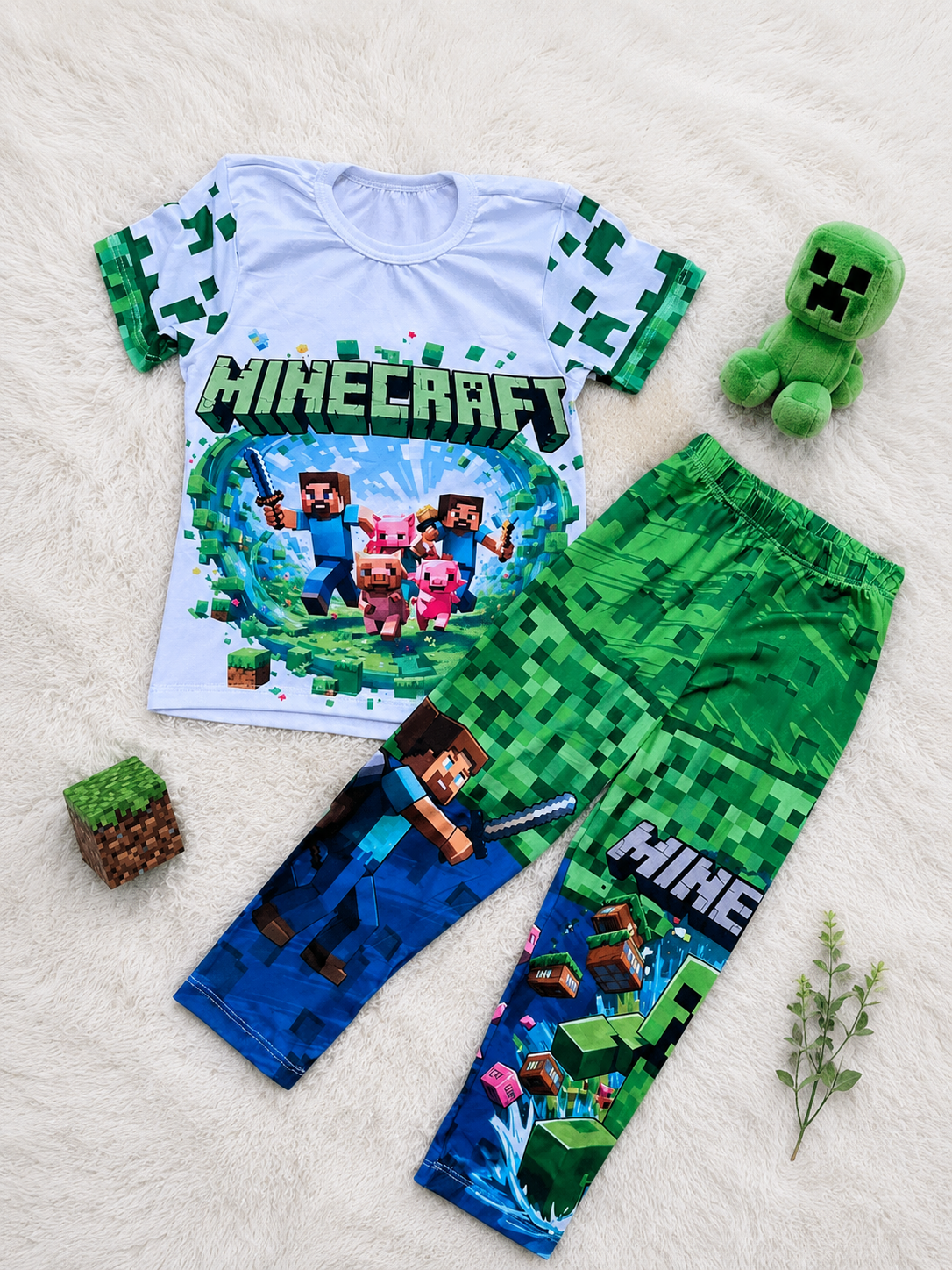 Pijama de Minecraft