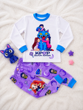 Pijama Guerreras K-Pop Azul