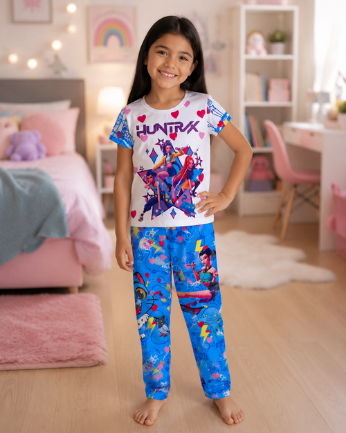 Pijama de Guerreras K-pop Azul