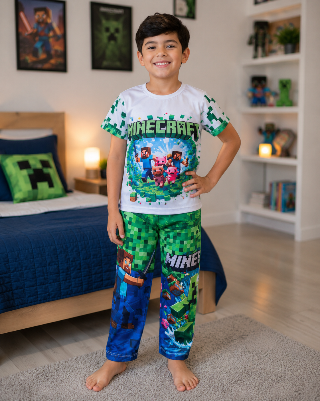 Pijama de Minecraft