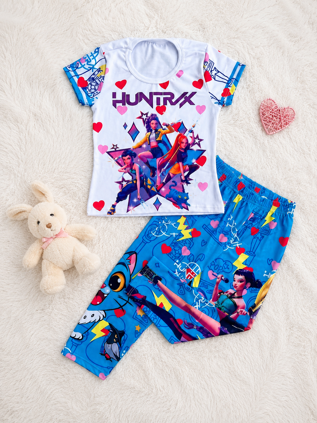Pijama de Guerreras K-pop Azul