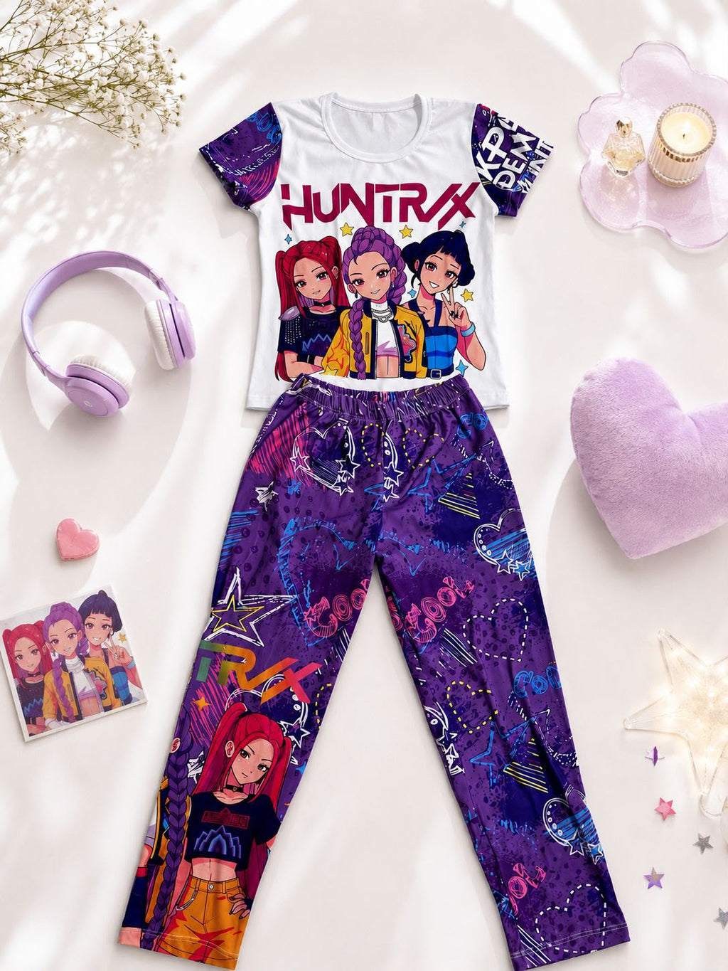 Pijama de Guerreras K-pop Morada
