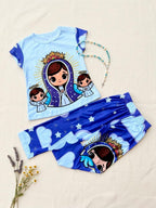 Pijama de Virgencita Azul