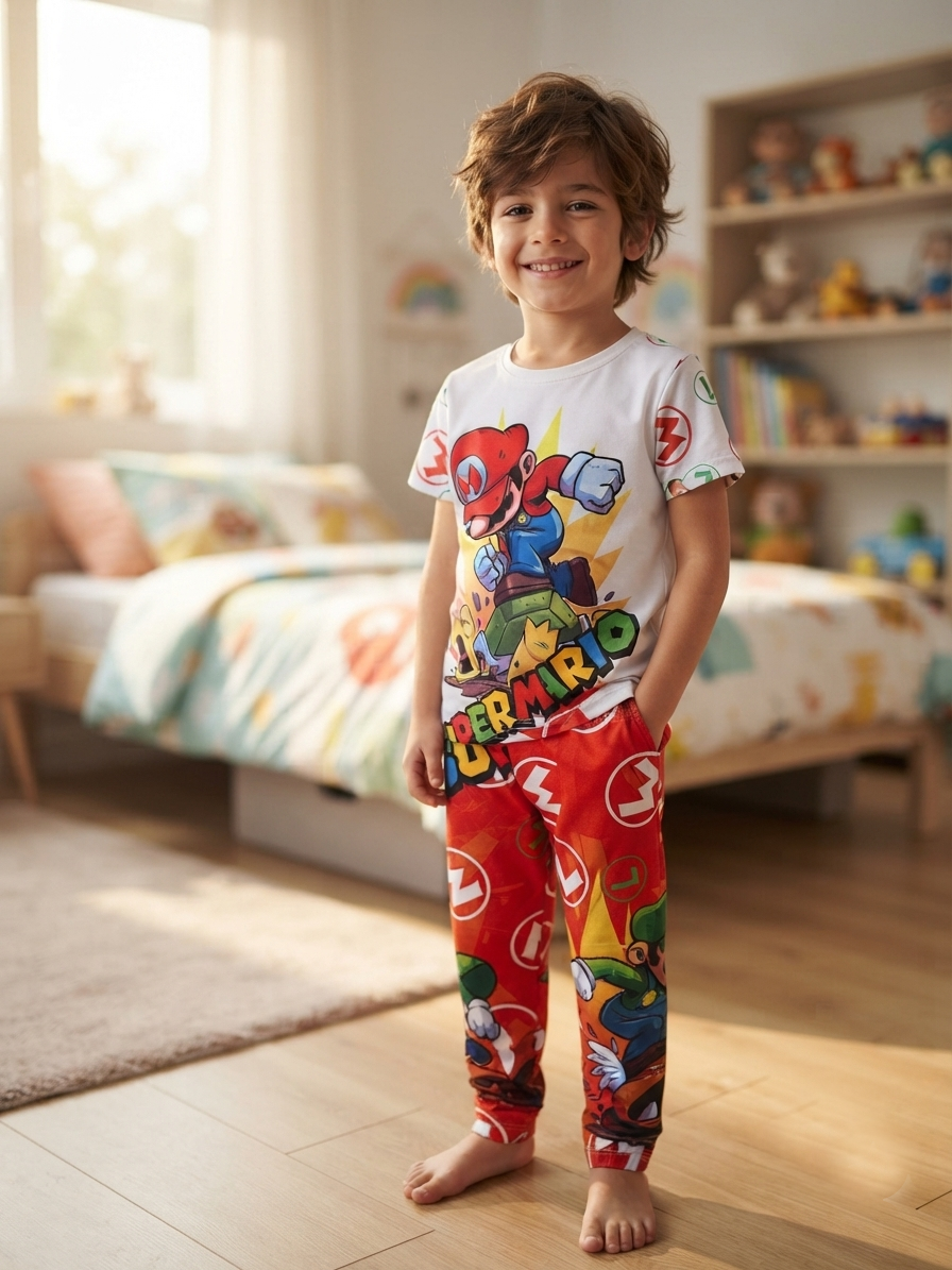 Pijama de Super Mario