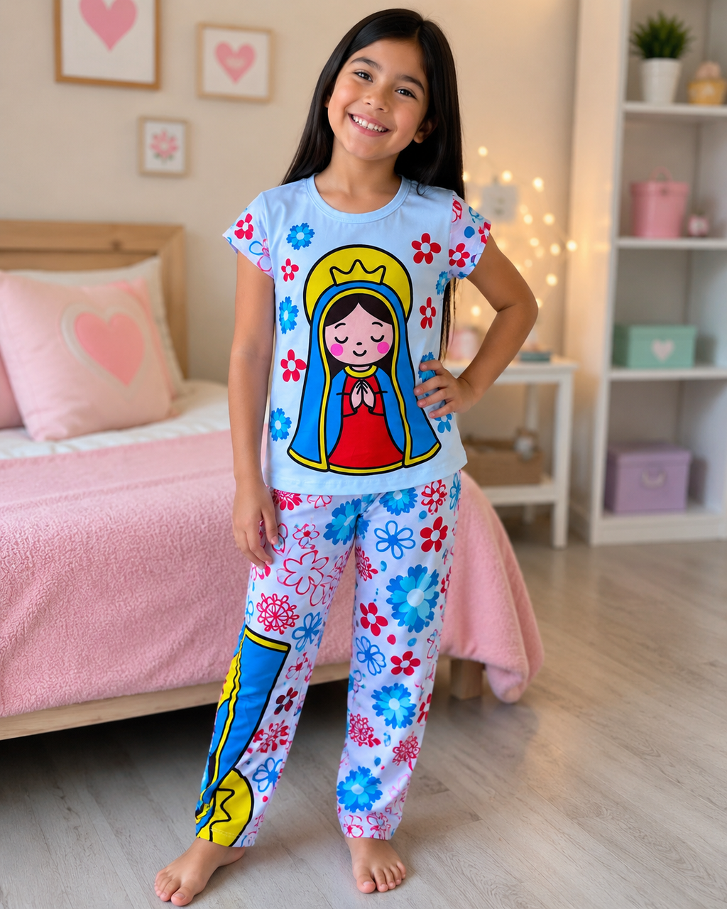 Pijama de Virgencita Blanca