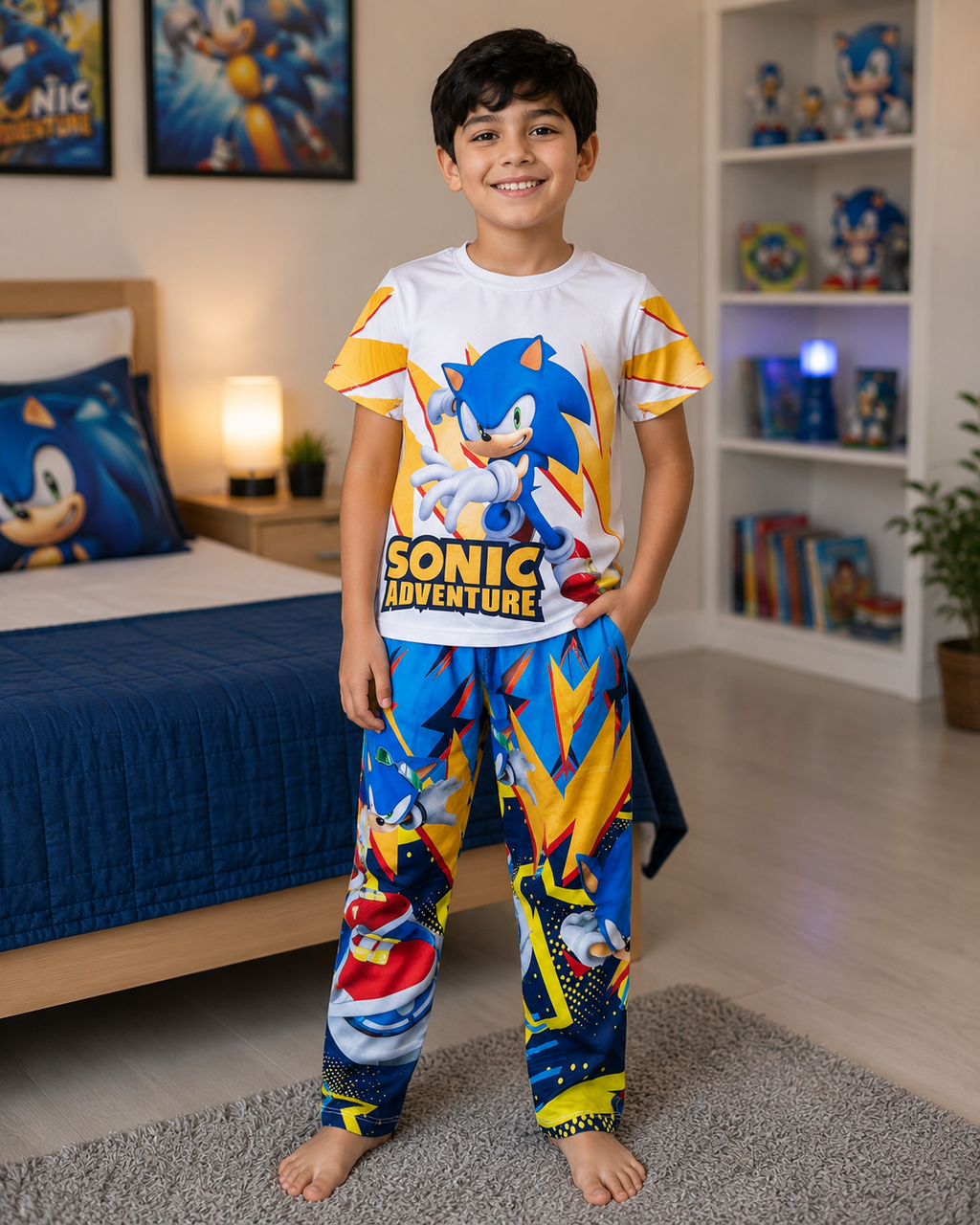 Pijama de Sonic