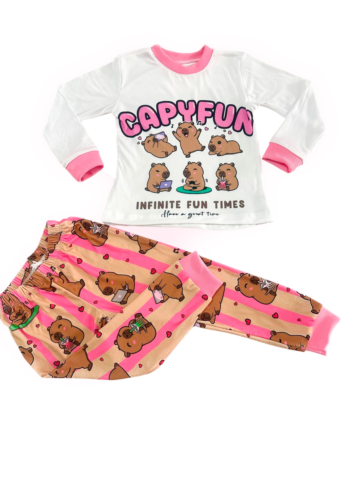 PIJAMA MANGA LARGA NIÑA