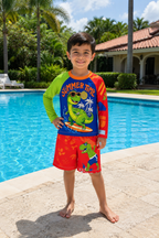Traje de Baño Dinosaurio