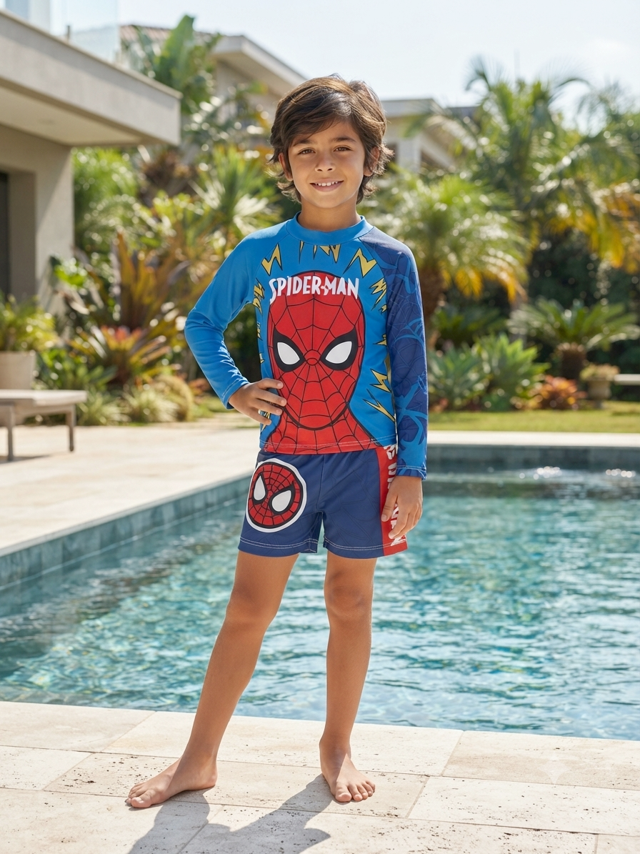 Traje de Baño Spider-Man