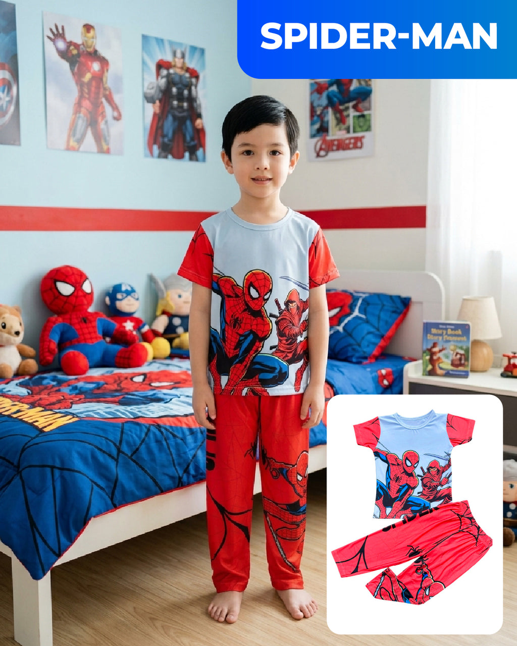 PIJAMA MANGA CORTA NIÑOS SEP