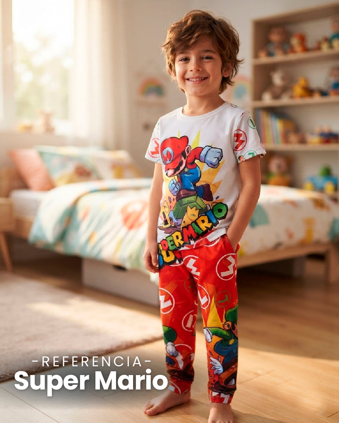 Pijama niño manga corta P1