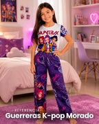 Pijama niña manga corta P1