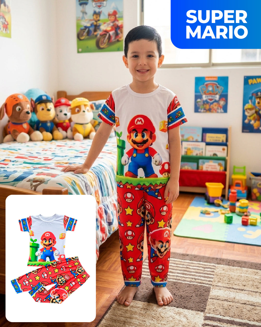 PIJAMA MANGA CORTA NIÑOS SEP