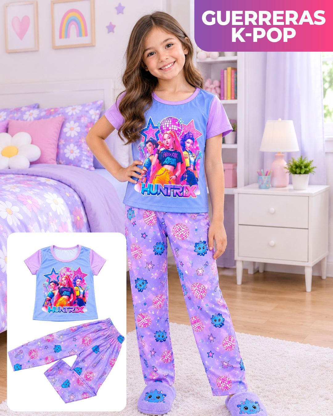 PIJAMA MANGA CORTA NIÑAS SEP