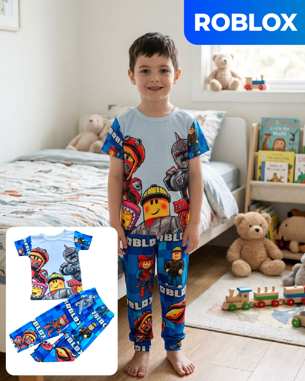 PIJAMA MANGA CORTA NIÑOS SEP