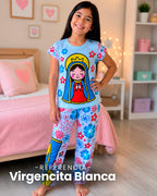 Pijama niña manga corta P1