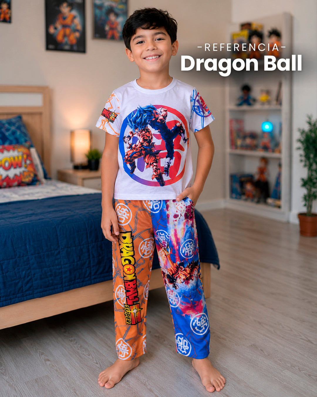 Pijama niño manga corta P1