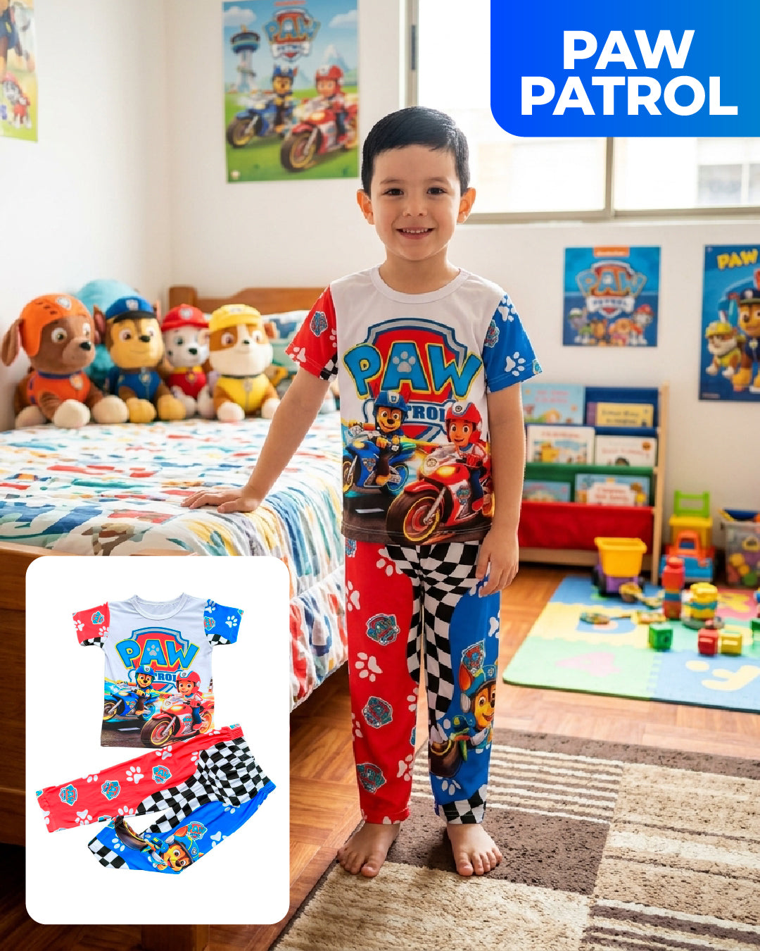 PIJAMA MANGA CORTA NIÑOS SEP