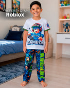 Pijama niño manga corta P1