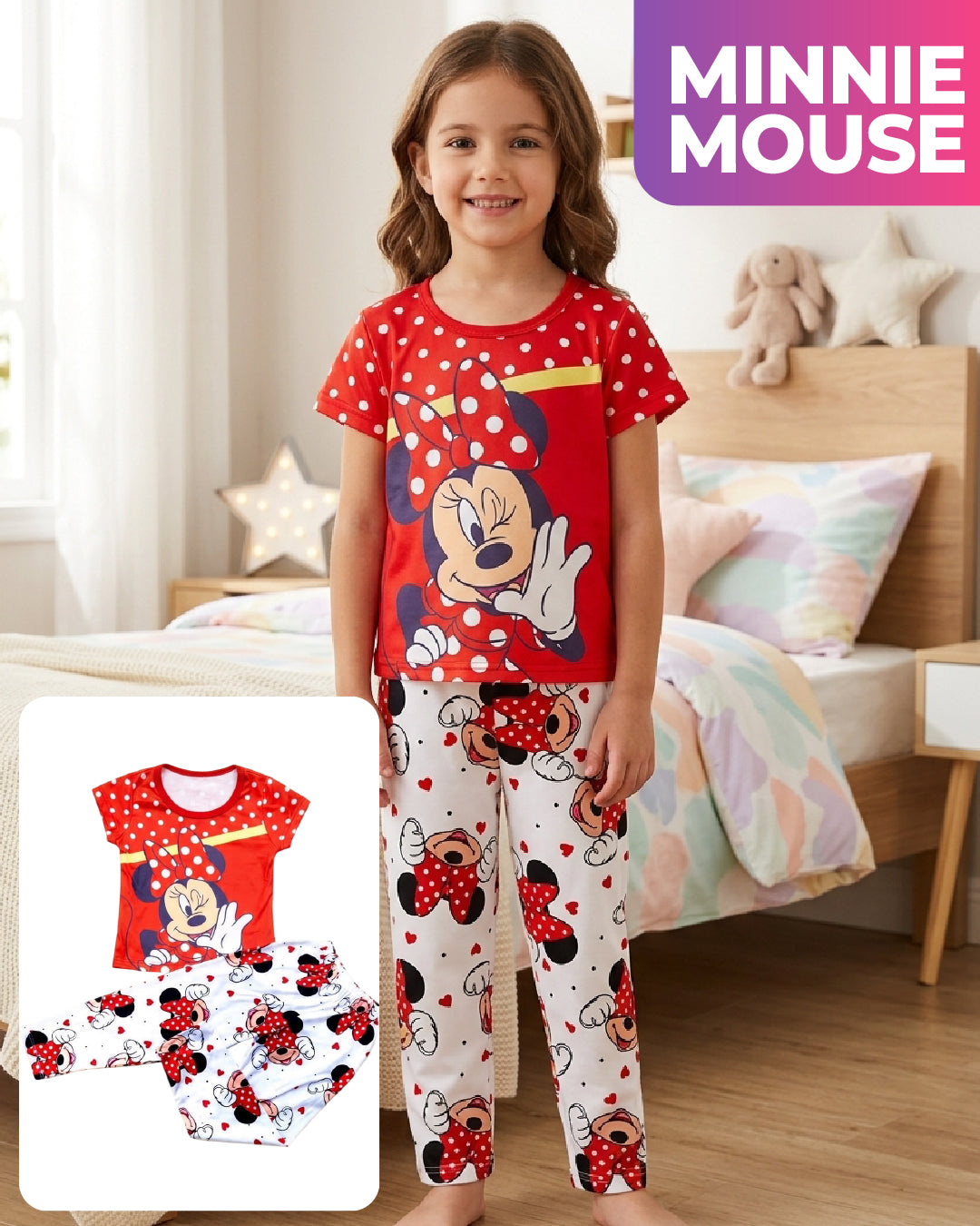 PIJAMA MANGA CORTA NIÑAS SEP