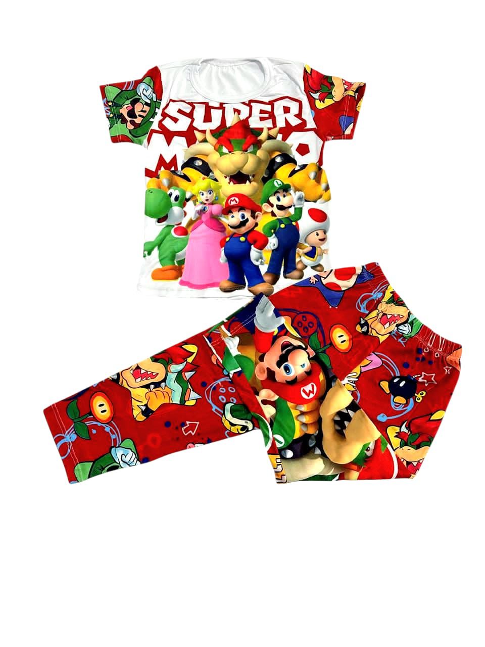 PIJAMA MANGA CORTA NIÑO